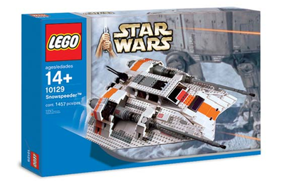 LEGO Set-Rebel Snowspeeder - UCS-Star Wars / Ultimate Collector Series / Star Wars Episode 4/5/6-10129-1-Creative Brick Builders